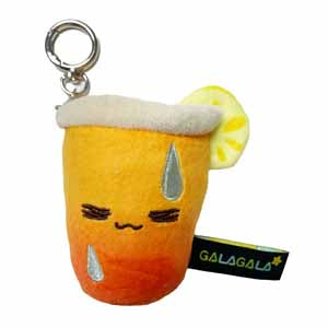 Plushie Planet® - Hong Kong Snack Series - Iced Lemon Tea Keychain (香港小食系列 - 凍檸茶吊飾)