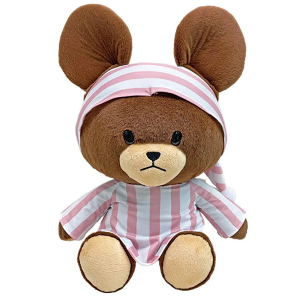 Nakajima - The Bear's School Jackie Fluffy Hug Cool Pajamas Plush Doll