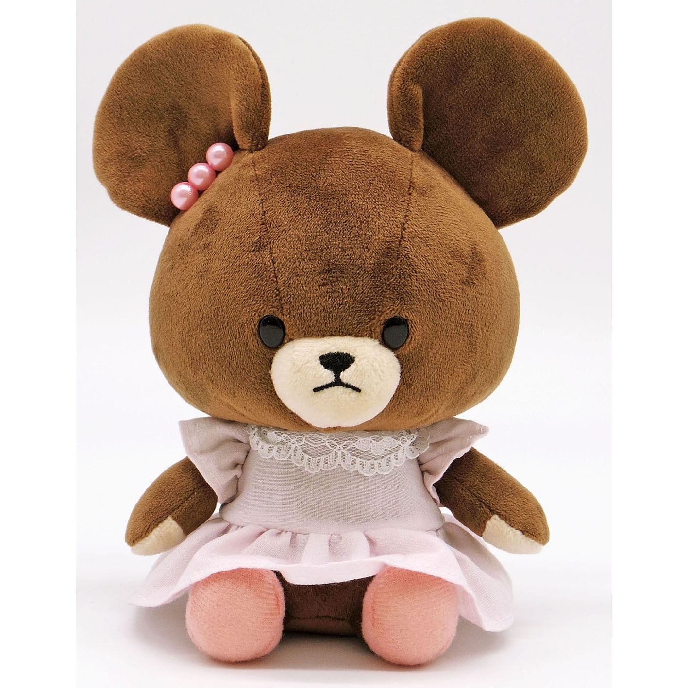 Nakajima - The Bear's School Jackie Pink One-Piece Plush