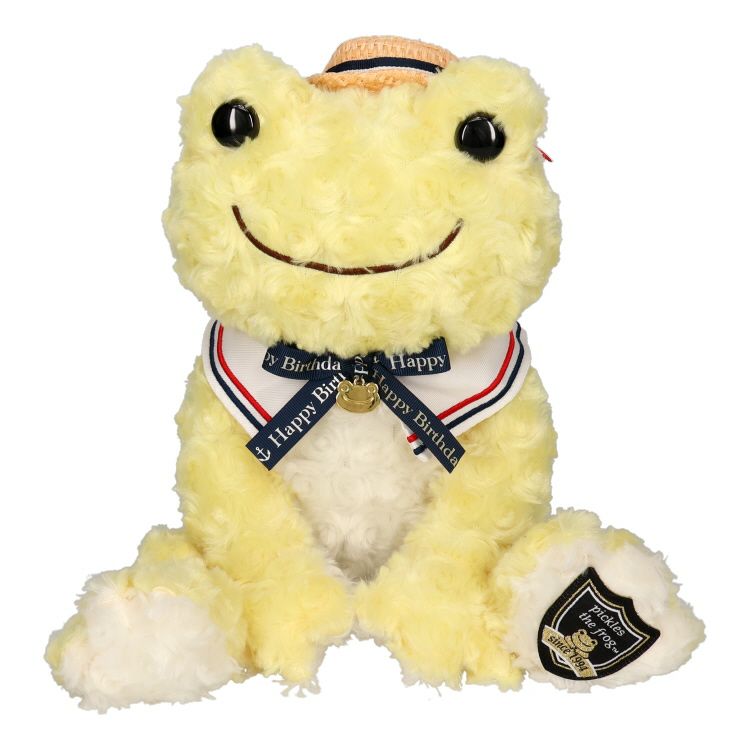 Pickles the Frog Favori Sunny Green Plush Doll (Happy Birthday)