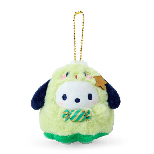 Sanrio - Pochacco Ghost Mascot Keychain Plush Doll