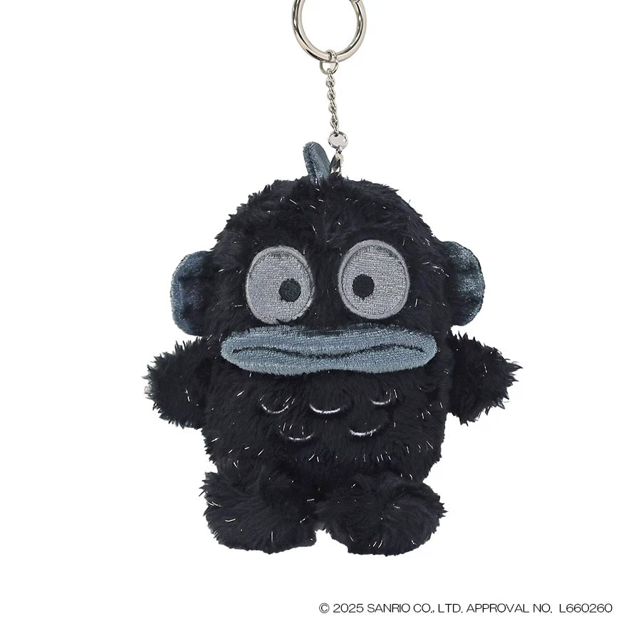 Sanrio - Hangyodon Black Birthday Mascot Keychain