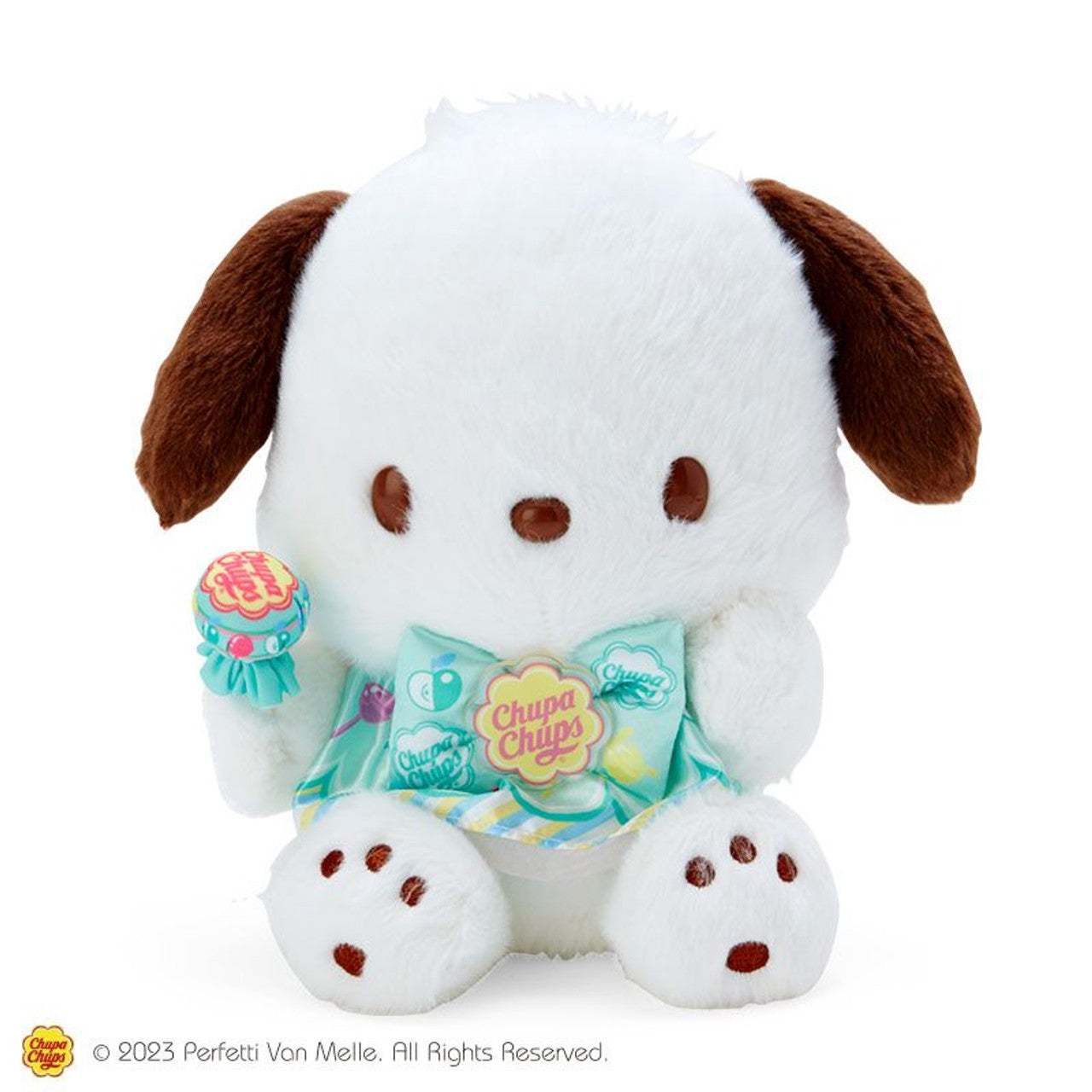 Sanrio Pochacco Plush (Collaboration with Chupa Chups)