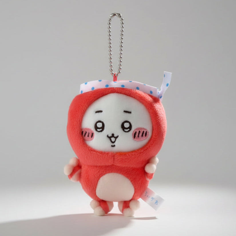 Spiral Cute - Octopus Squid Kuji (D) - Keychain Plush Doll Chiikawa