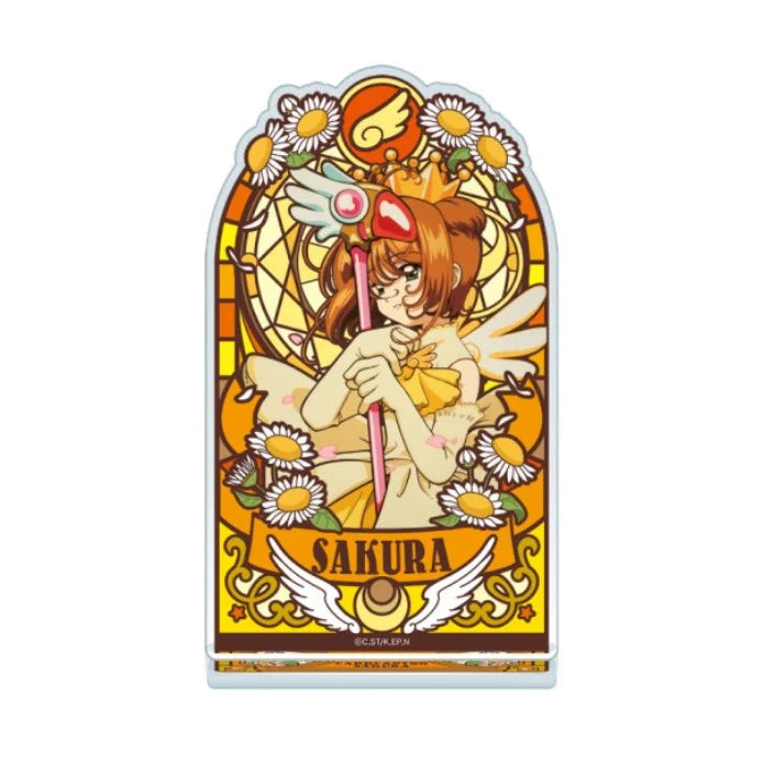 Cardcaptor Sakura - Stand Glass Style Acrylic Stand (Kinomoto Sakura C)