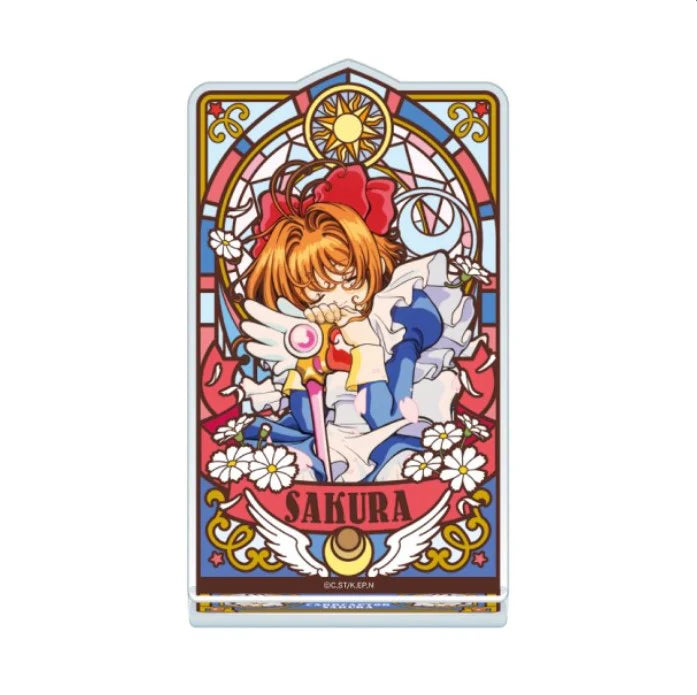 Cardcaptor Sakura - Stand Glass Style Acrylic Stand (Kinomoto Sakura F)