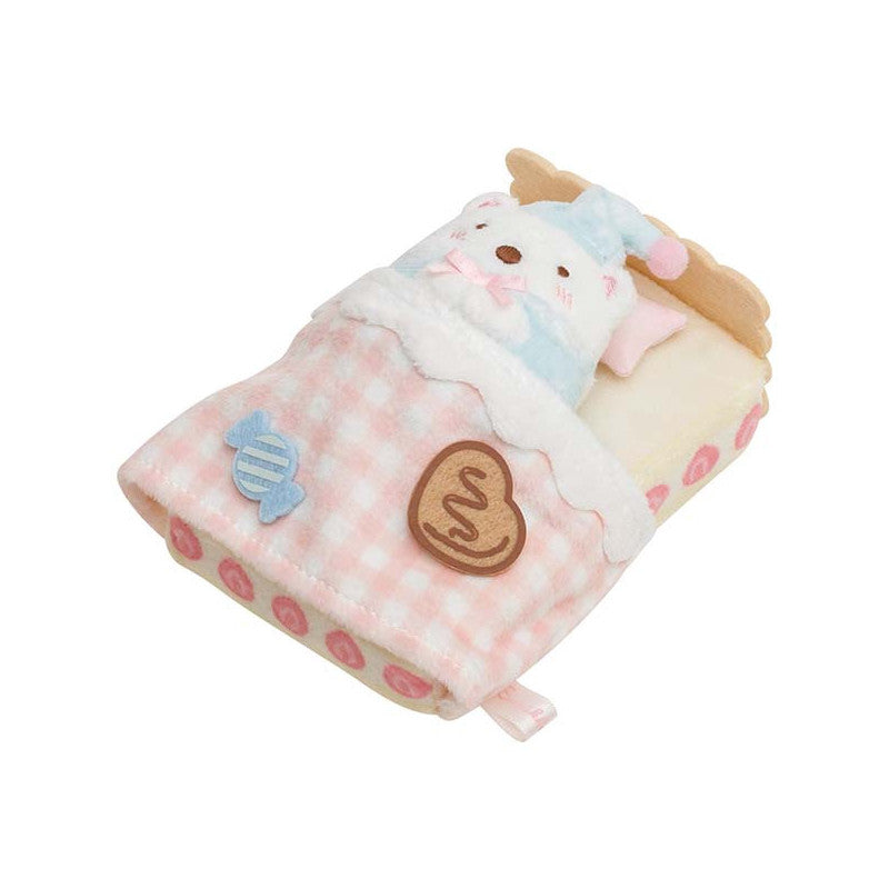 San-X - Sumikko Gurashi Shirokuma Bed Set Neko No Kyodai Plush Doll