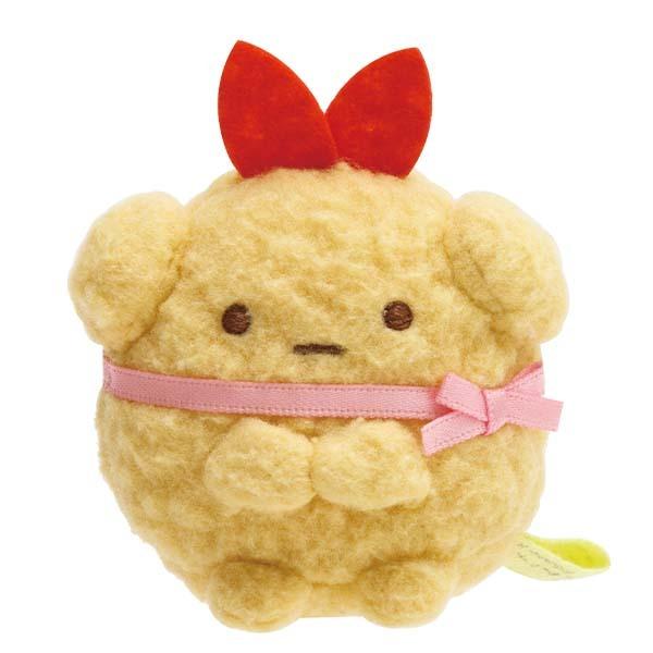 San-X - Sumikko Gurashi Puppy and Doggo Fried Shrimp's Tail Hand-Held Plush Doll