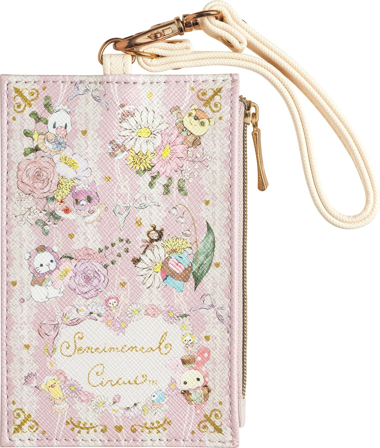 San-X - Sentimental Circus Bouquet Pass Case with Coin Case