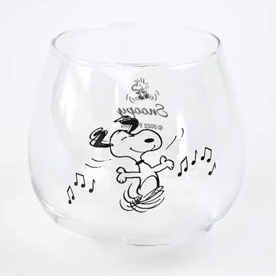 Marimo Craft - Peanuts Snoopy Dancing Glass