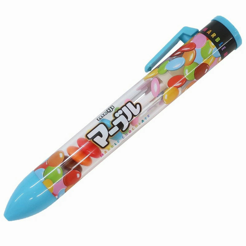 Snack Sakusaku Ballpoint Pen - Marble Chocolate