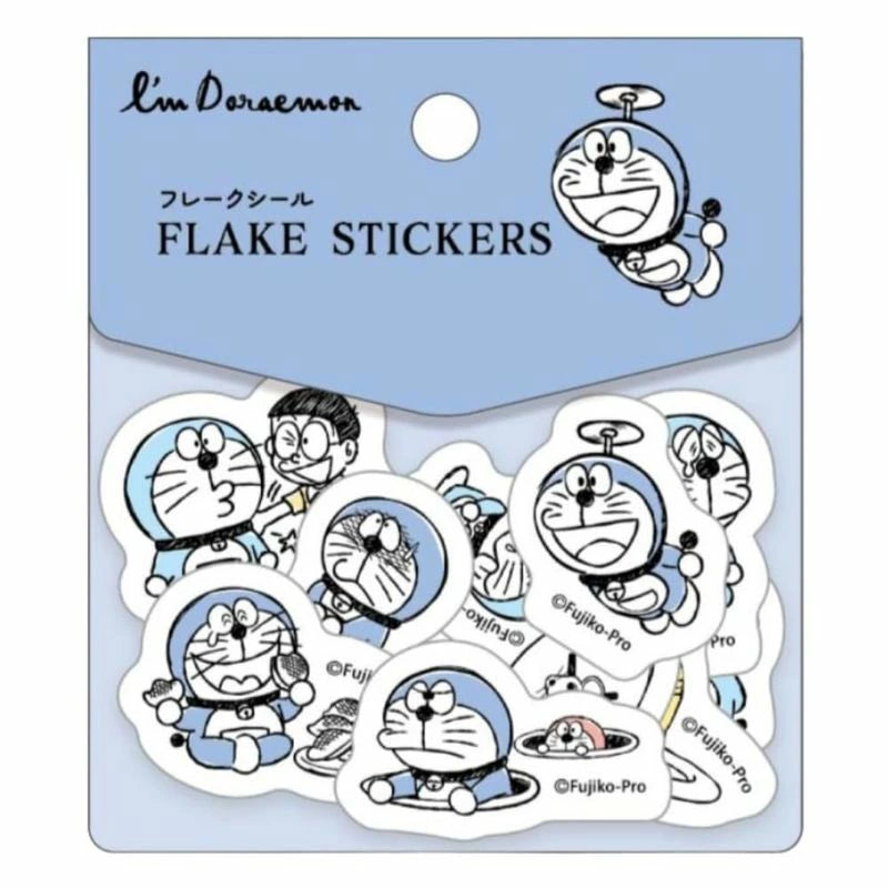 Doraemon - I'm Doraemon Flake Stickers