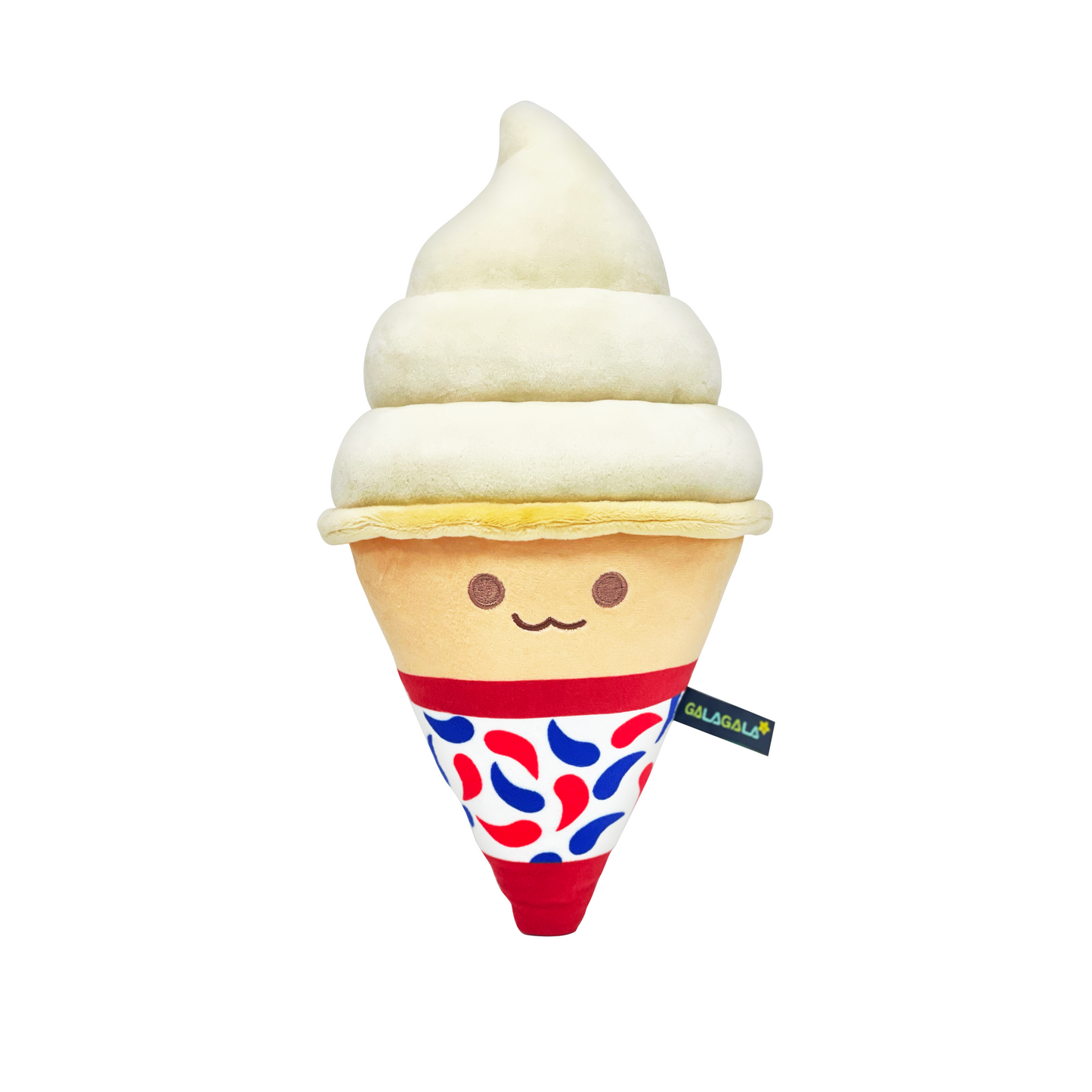 Plushie Planet® - Hong Kong Snack Series - Ice Cream Doll (香港小食系列 - 軟雪糕公仔)