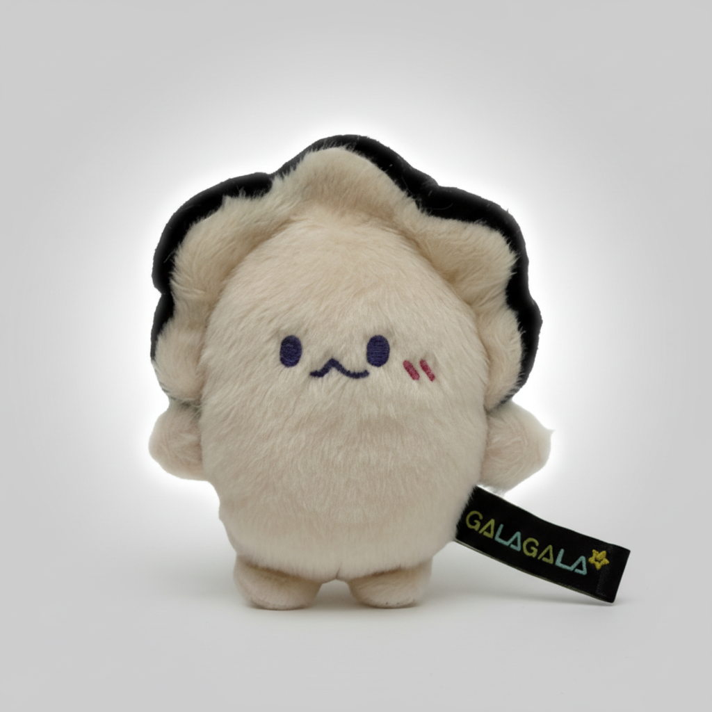 Plushie Planet® - Ocean Animal Series - Little Oyster Keychain (海洋生物系列 - 生蠔仔吊飾)