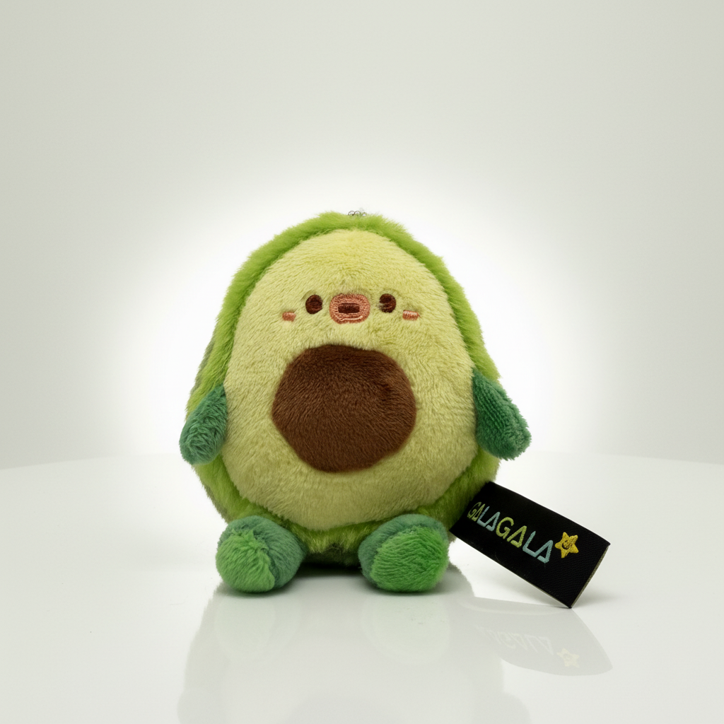 Plushie Planet® - Thick Lip Series - Avocado Keychain (厚唇系列 - 牛油果吊飾)