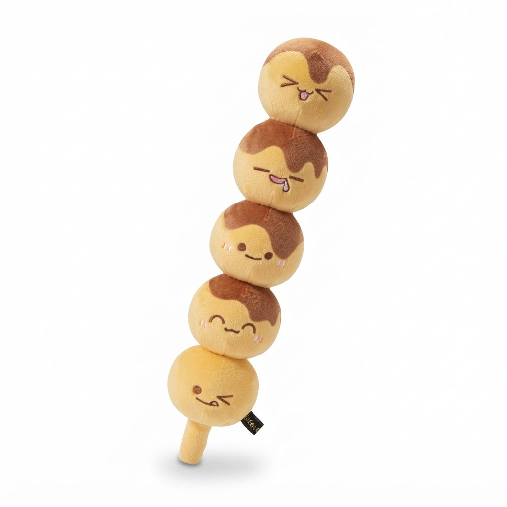 Plushie Planet® - Hong Kong Snack Series - Curry Fish Ball Plush (香港小食系列 - 咖哩魚蛋毛公仔)
