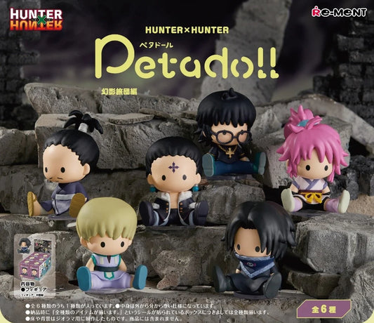 Re-Ment - Hunter X Hunter Petadoll Collection 2 Phantom Troupe Edition (Original Box Complete Set of 6)