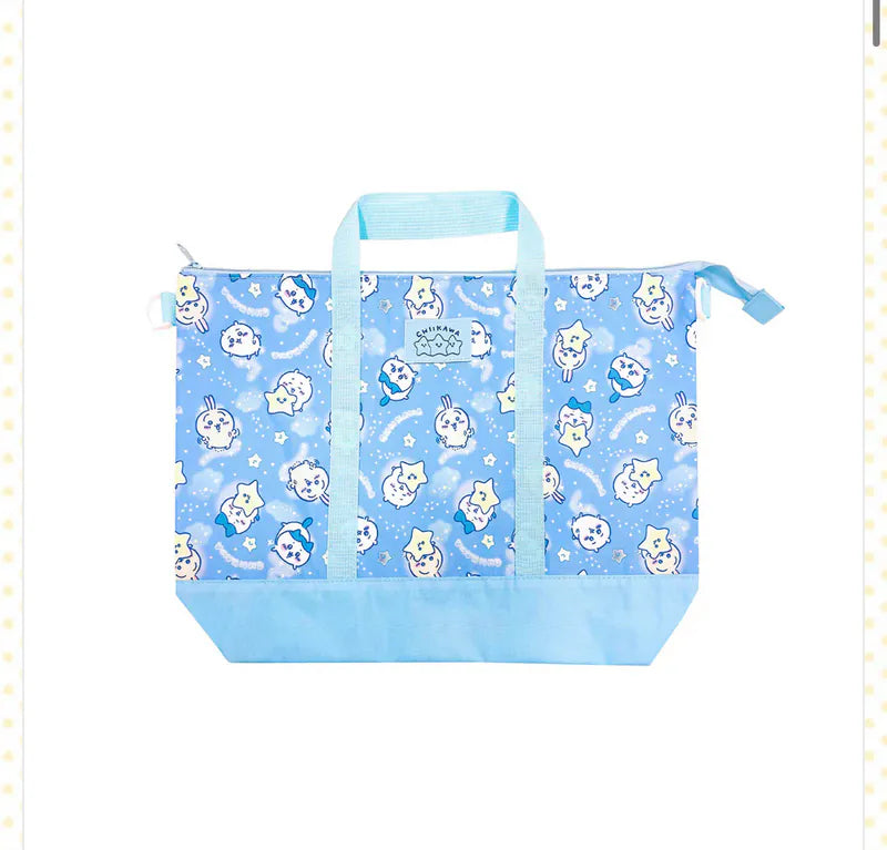 Spiral Cute - Chiikawa Two-Way Tote Bag (Blue)