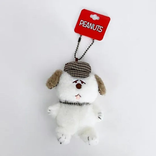 Peanuts - Snoopy Choco Check Series Olaf Keychain Plush Doll