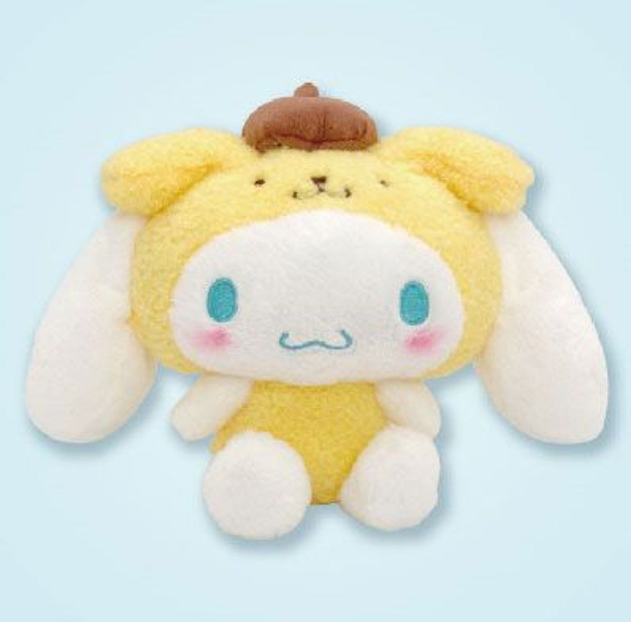 Nakajima - Sanrio Cinnamoroll 20th Anniversary Narikiri Pompompurin Plush Doll (S)