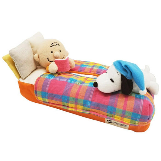 Peanuts Snoopy & Charlie Brown Bed Tissue Cover
