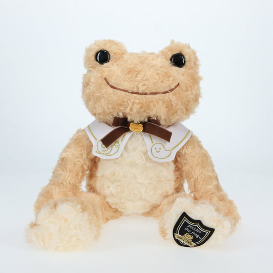 Pickles the Frog Favori Milk Tea Plush Doll