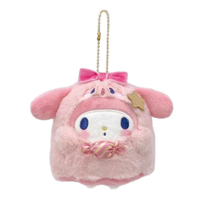 Sanrio - My Melody Ghost Mascot Keychain Plush Doll