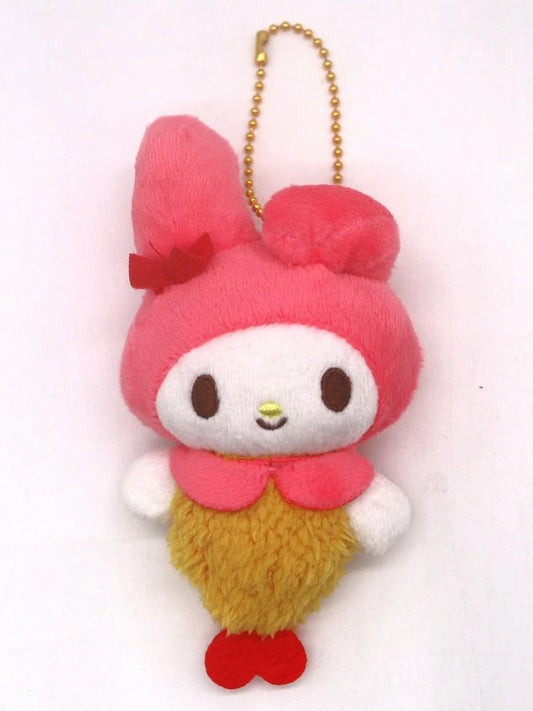 Sanrio - My Melody Fried Shrimp Keychain Plush Doll Holder