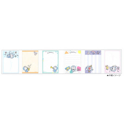 Doraemon Music Walk Flip Memo Pack