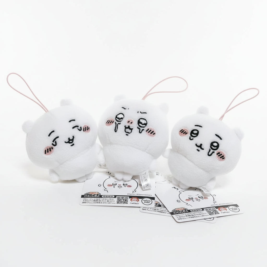 Spiral Cute - Chiikawa Crying Face Keychain Plush Doll (Individual Sale)