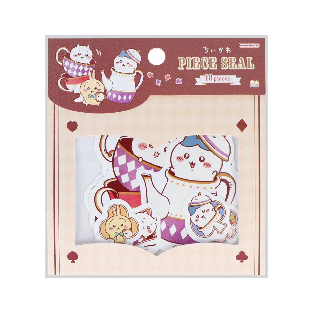 Spiral Cute - Chiikawa Piece Seal Stickers (Wonderland)