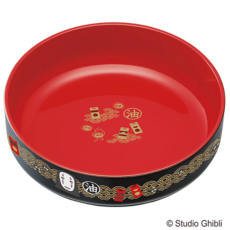 Skater - Studio Ghibli  Spirited Away Kaonashi Traditional Japanese Lacquer Ware Snack Bowl