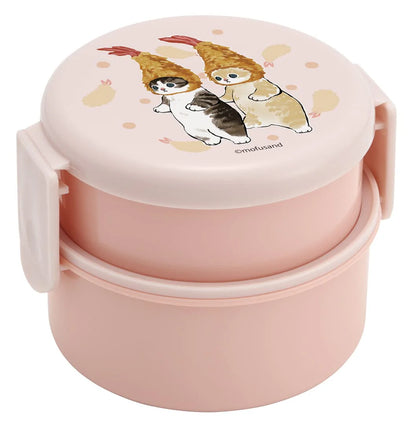 Skater - Mofusand 2 Tier 500ml Antibacterial Lunch Box