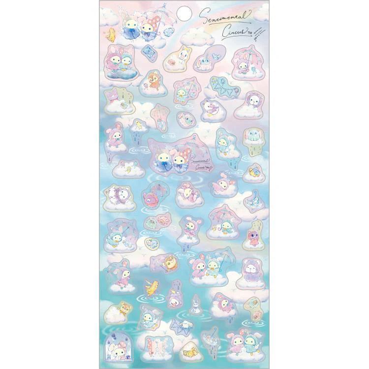 San-X - Sentimental Circus Namida no Sora ni Niji Kakete Theme Sticker (Set B)