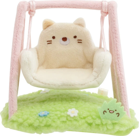 San-X - Sumikko Gurashi : Minikko Nursery School Neko Kindergarten Swing Plush Doll