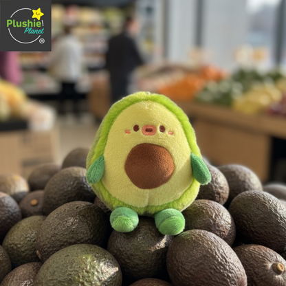 Plushie Planet® - Thick Lip Series - Avocado Keychain (厚唇系列 - 牛油果吊飾)