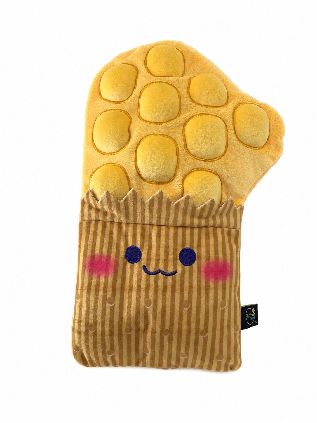 Plushie Planet® - Hong Kong Snack Series - Egg Puff Plush (香港小食系列 - 雞蛋仔公仔)