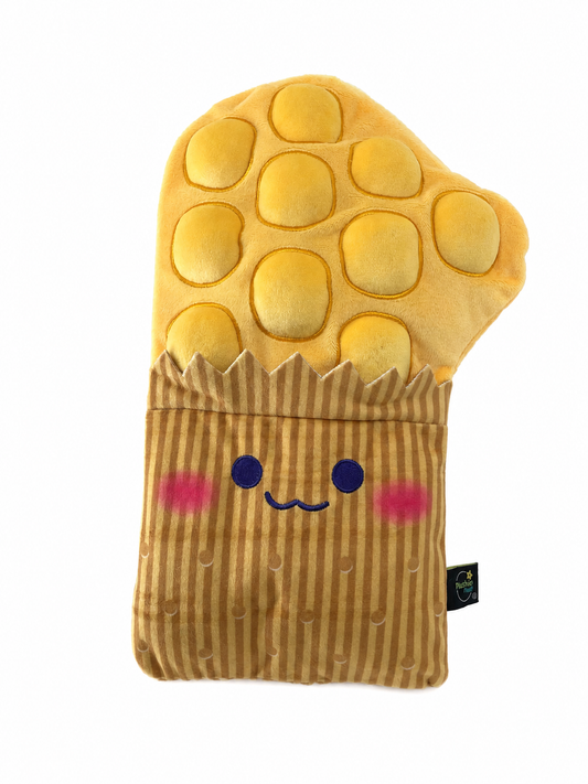 Plushie Planet® - Hong Kong Snack Series - Egg Puff Plush (香港小食系列 - 雞蛋仔公仔)