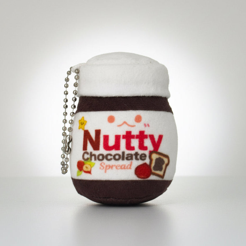 Plushie Planet® - Seasoning Series - Nutty Chocolate Spread Keychain (調味料系列 - 榛子醬先生吊飾)