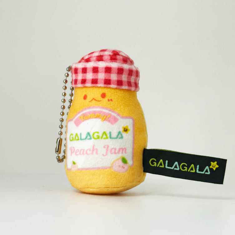 Plushie Planet® - Seasoning Series - Peach Jam Keychain (調味料系列 - 桃子果醬小姐吊飾)