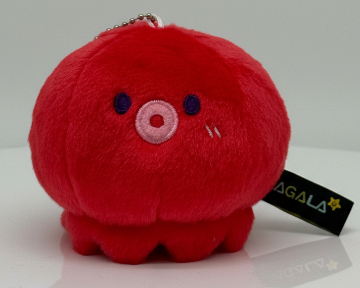 Plushie Planet® - Ocean Animal Series - Little Octopus Keychain (海洋生物系列 - 八爪魚仔吊飾)