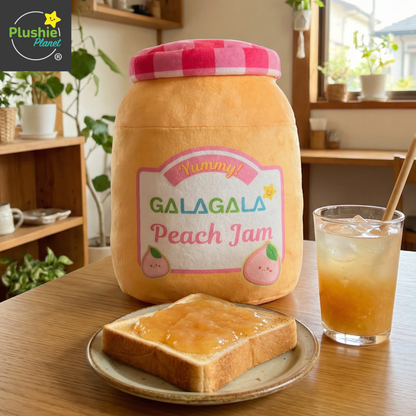 Plushie Planet® - Seasoning Series - Peach Jam Doll (調味料系列 - 桃子果醬公仔)