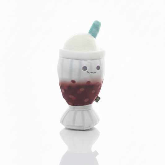 Plushie Planet® - Hong Kong Snack Series - Red Bean Ice Plush (香港小食系列 - 紅豆冰公仔)
