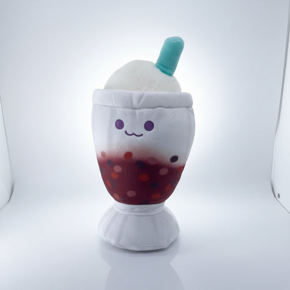 Plushie Planet® - Hong Kong Snack Series - Red Bean Ice Plush (香港小食系列 - 紅豆冰公仔)