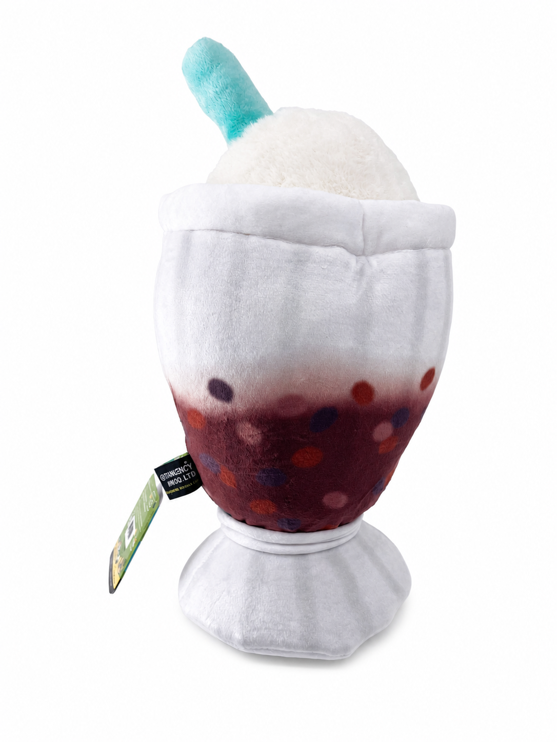 Plushie Planet® - Hong Kong Snack Series - Red Bean Ice Plush (香港小食系列 - 紅豆冰公仔)