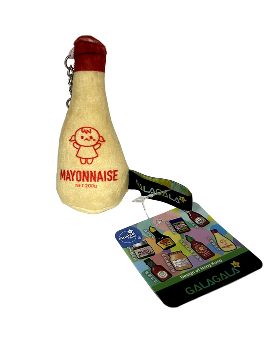Plushie Planet® - Seasoning Series - Mayonnaise Keychain (調味料系列 - 沙律醬妹妹吊飾)