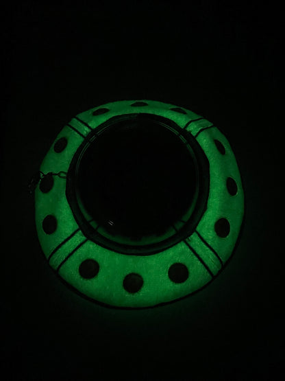 Plushie Planet® - Ita-Bag Series - Glow-in-the-dark UFO Ita-Bag [Doll Excluded]  (痛袋系列 - 夜光UFO痛袋 [公仔除外])