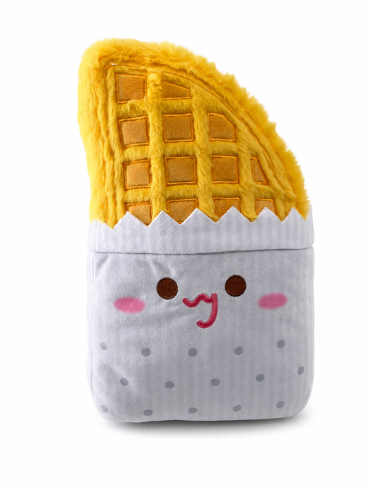 Plushie Planet® - Hong Kong Snack Series - Waffle Plush (香港小食系列 - 格仔餅公仔)